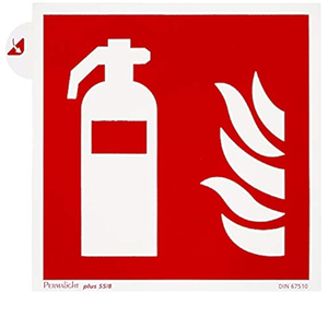 Fire Extinguisher Signage - Plastic