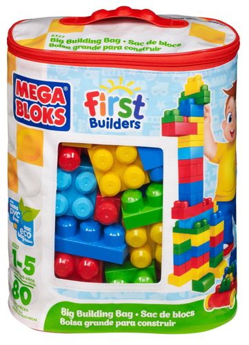 Mega Bloks First Builders Big Building Bag